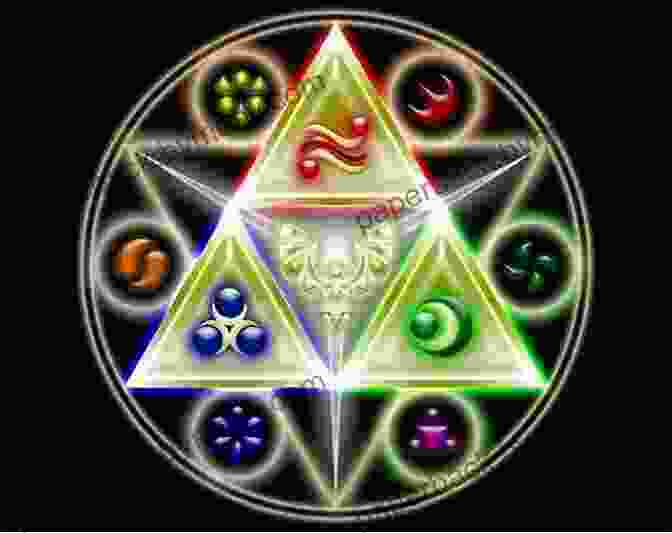 The Triforce, A Sacred Artifact Representing The Balance Of Courage, Wisdom, And Power The Legend Of Zelda: Art Artifacts