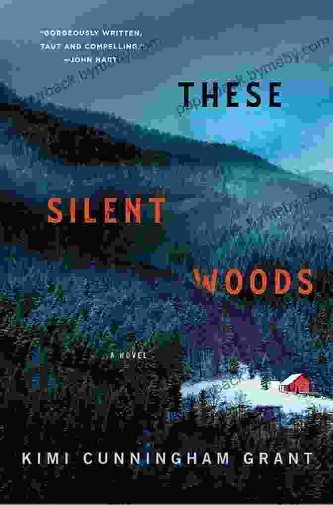 These Silent Woods Book Cover Featuring A Mysterious Forest Path These Silent Woods: A Novel