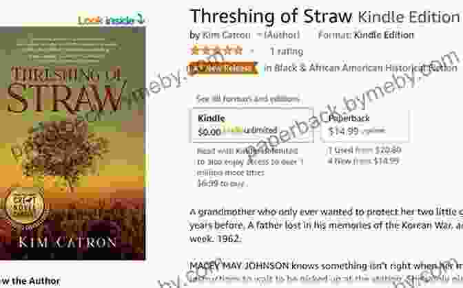 Threshing Of Straw: A Novel By Kim Catron Threshing Of Straw Kim Catron