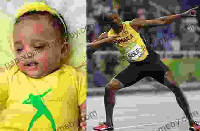 Usain Bolt As A Child, Showcasing His Natural Athleticism Fastest Man On Earth Usain Bolt: Athletes