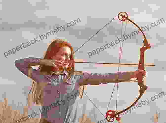 Young Woman With Dark Hair And Archery Bow, Katniss Everdeen Guide To The Hunger Games: The World Of The Hunger Games