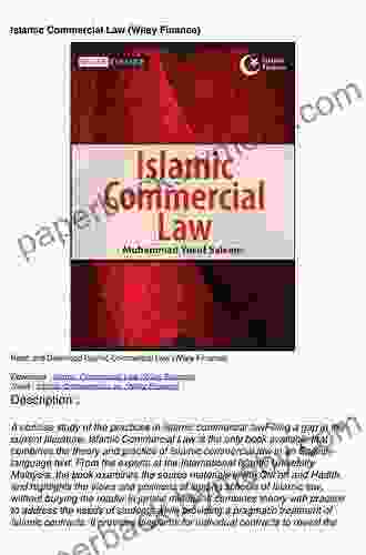 Islamic Commercial Law (Wiley Finance)